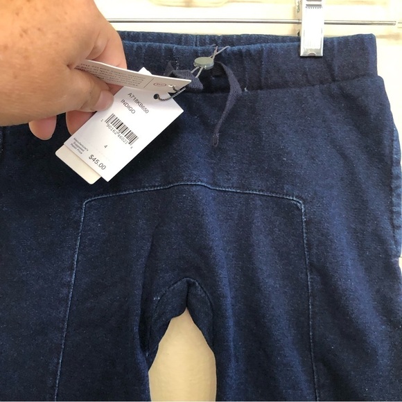 AG Adriano Goldschmied Kids Toddler Indigo Dye Bermuda Shorts Size 4 - Picture 2 of 12